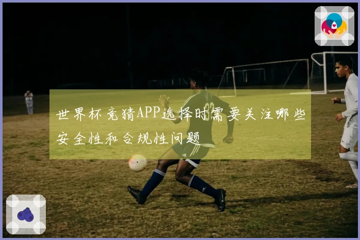 世界杯竞猜APP选择时需要关注哪些安全性和合规性问题